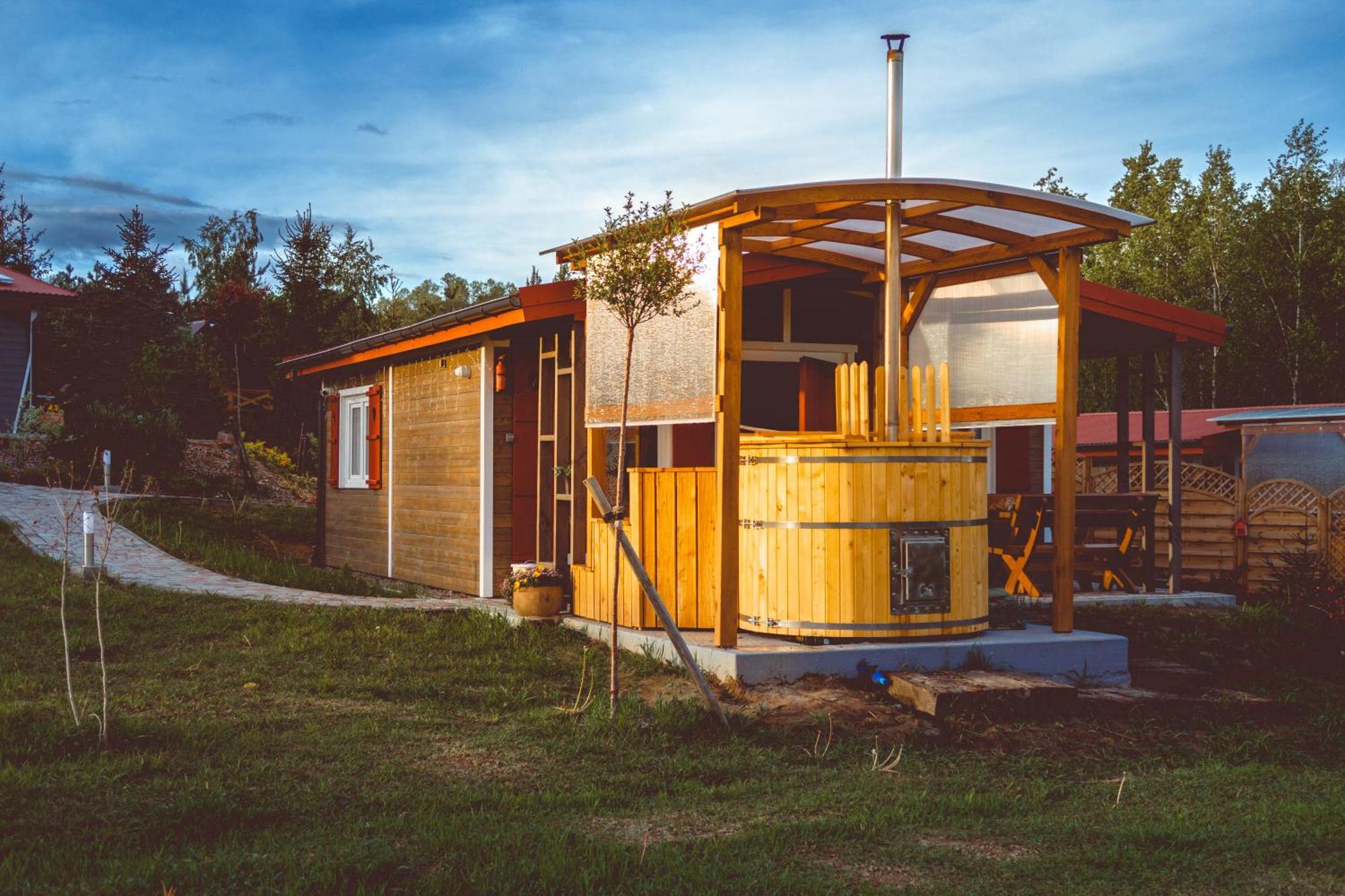 Domki Na Gorniej Lace - Domek Slowik Lazany Exteriör bild