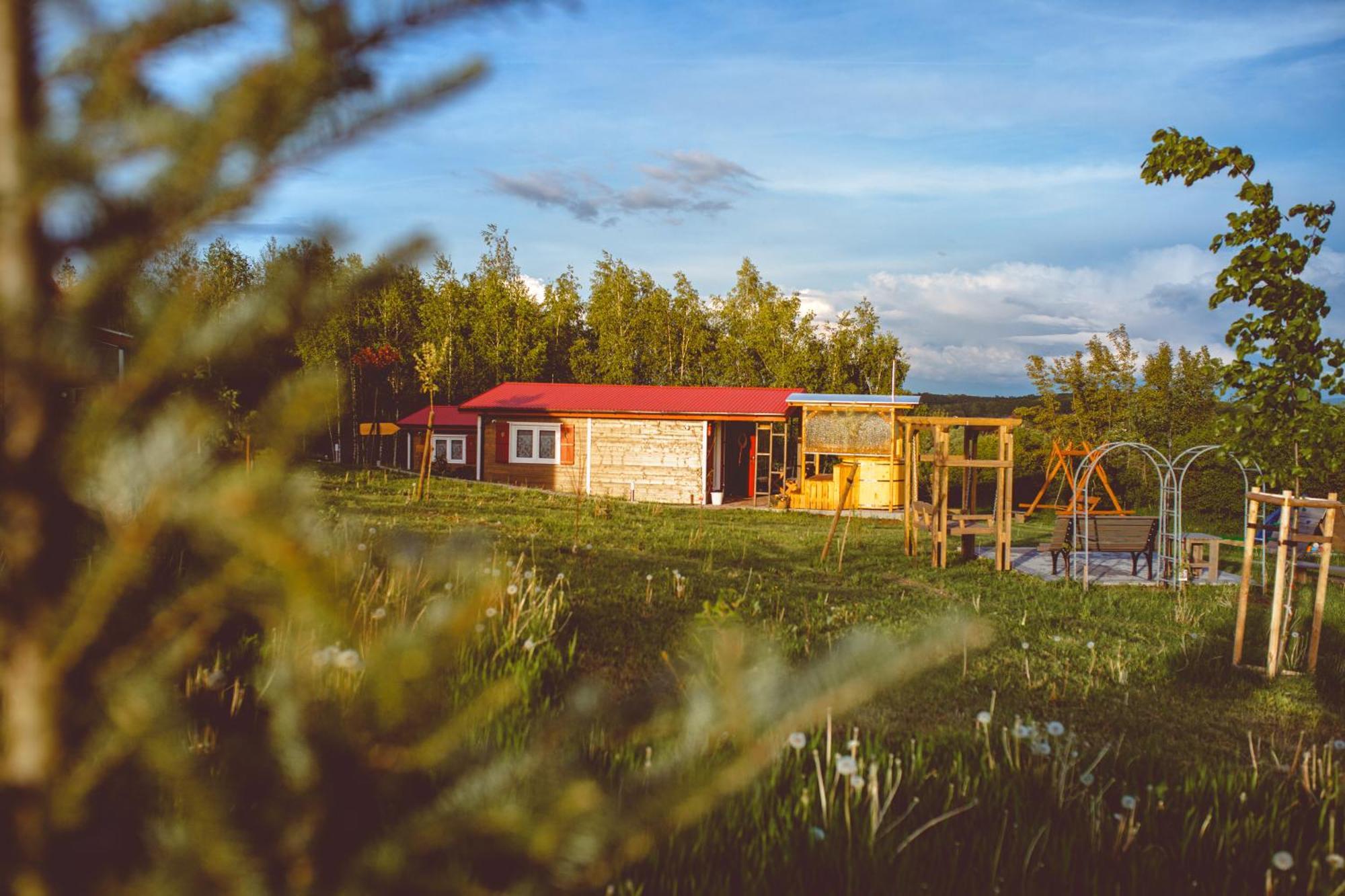 Domki Na Gorniej Lace - Domek Slowik Lazany Exteriör bild
