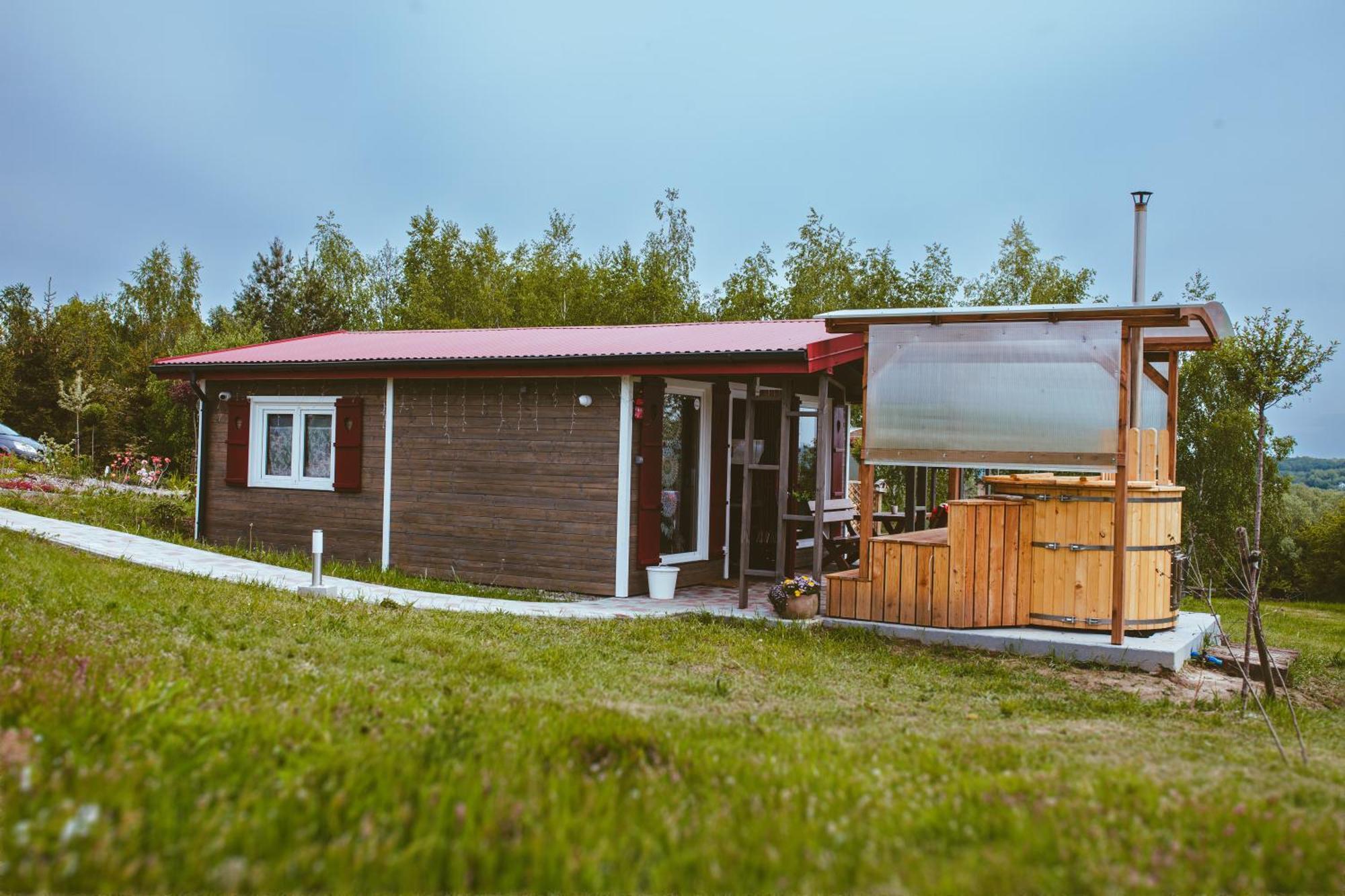 Domki Na Gorniej Lace - Domek Slowik Lazany Exteriör bild